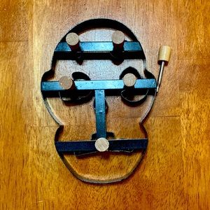 William Sonoma skeleton head pancake mold.